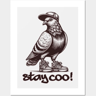 Pigeon Stay Coo Posters and Art